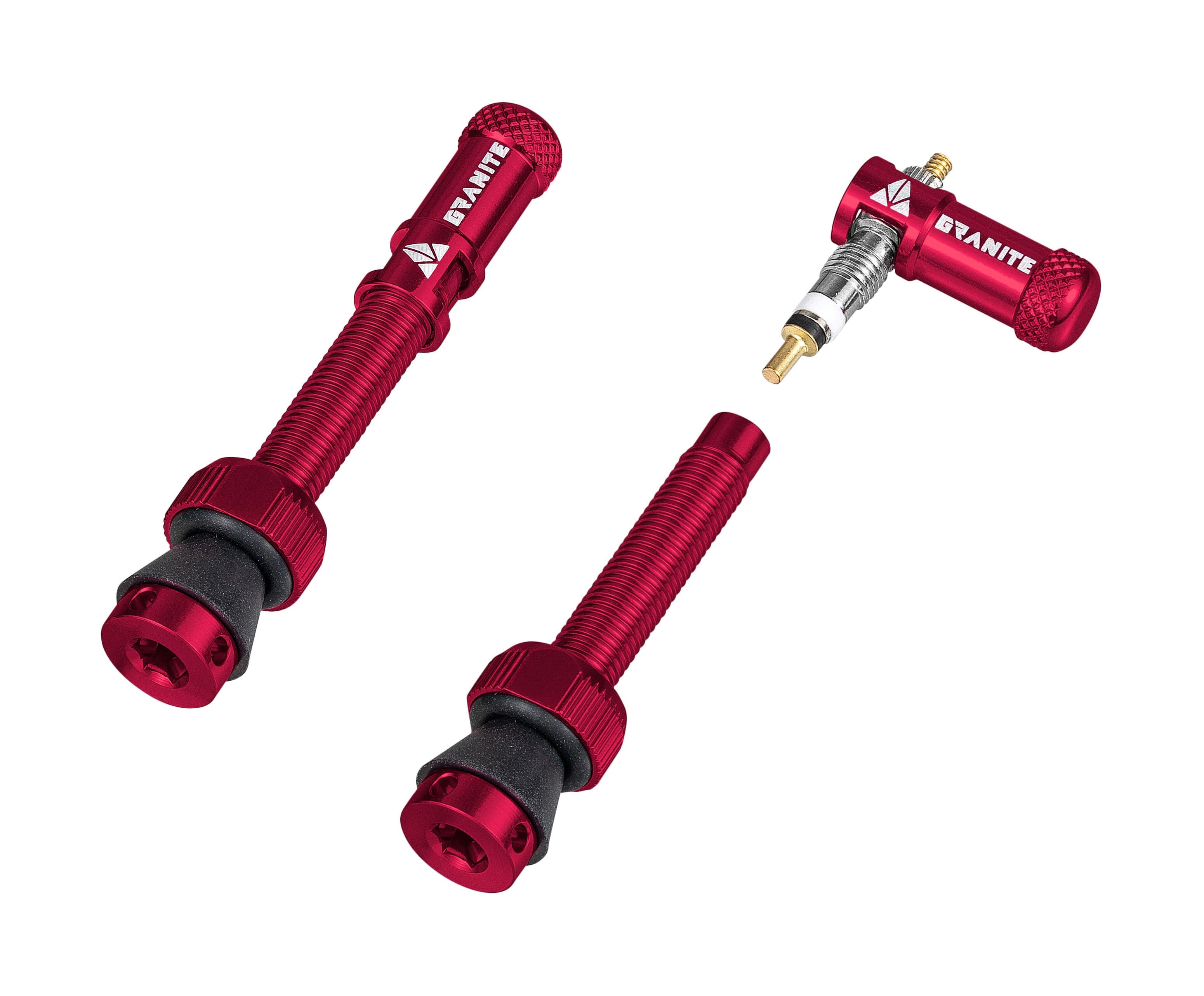 Granite Granite Match Valve & Juicy Nipple Cap (44mm, Red)