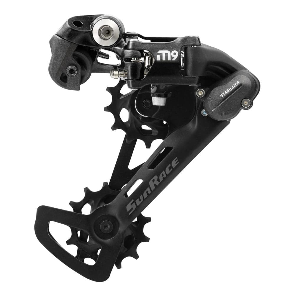 SunRace M9 9-Speed MD Rear Derailleur Black 9spd