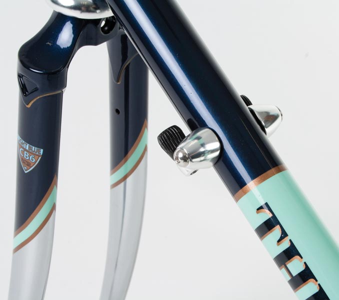 SunRace Downtube Cable Stops Silver