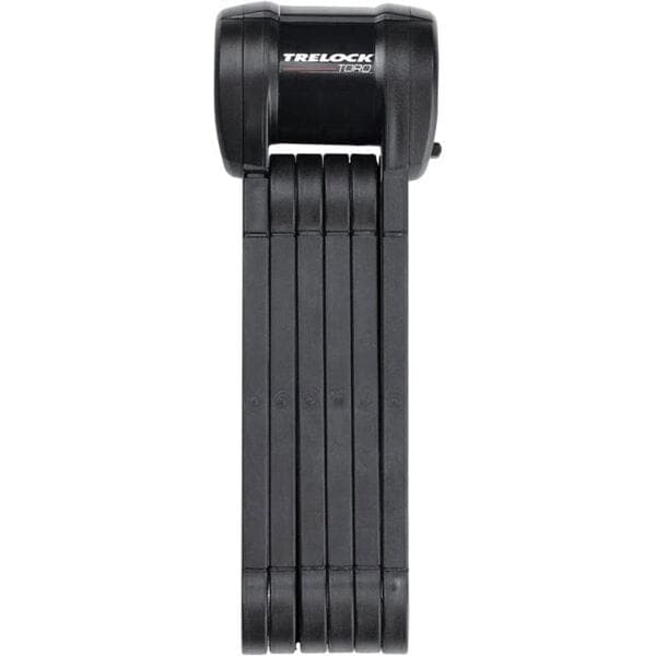 Trelock Folding Lock FS580 90cm TORO Black with AirTag compartment Sold Secure Gold