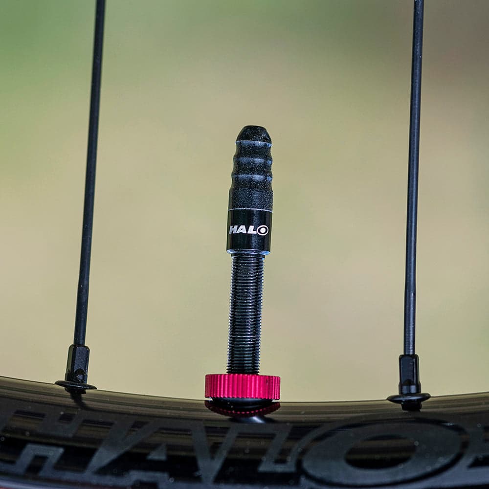 Halo Hi Flow Tubeless Valves Black 44mm