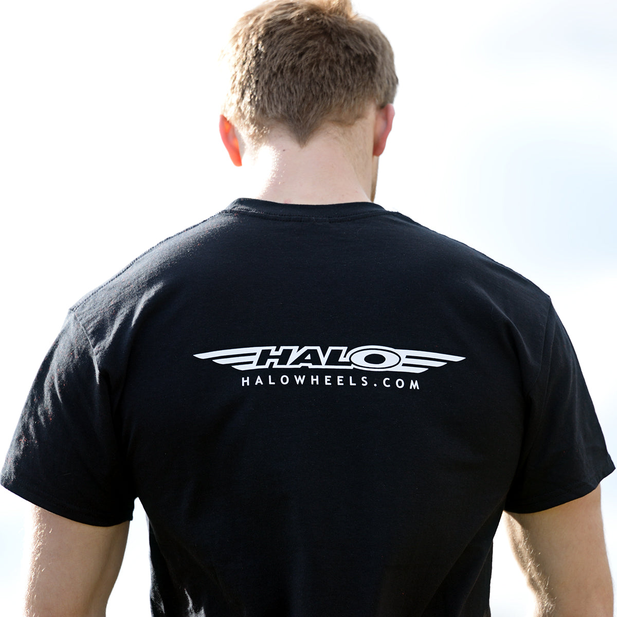 Halo Tech Logo T-Shirt Black Large