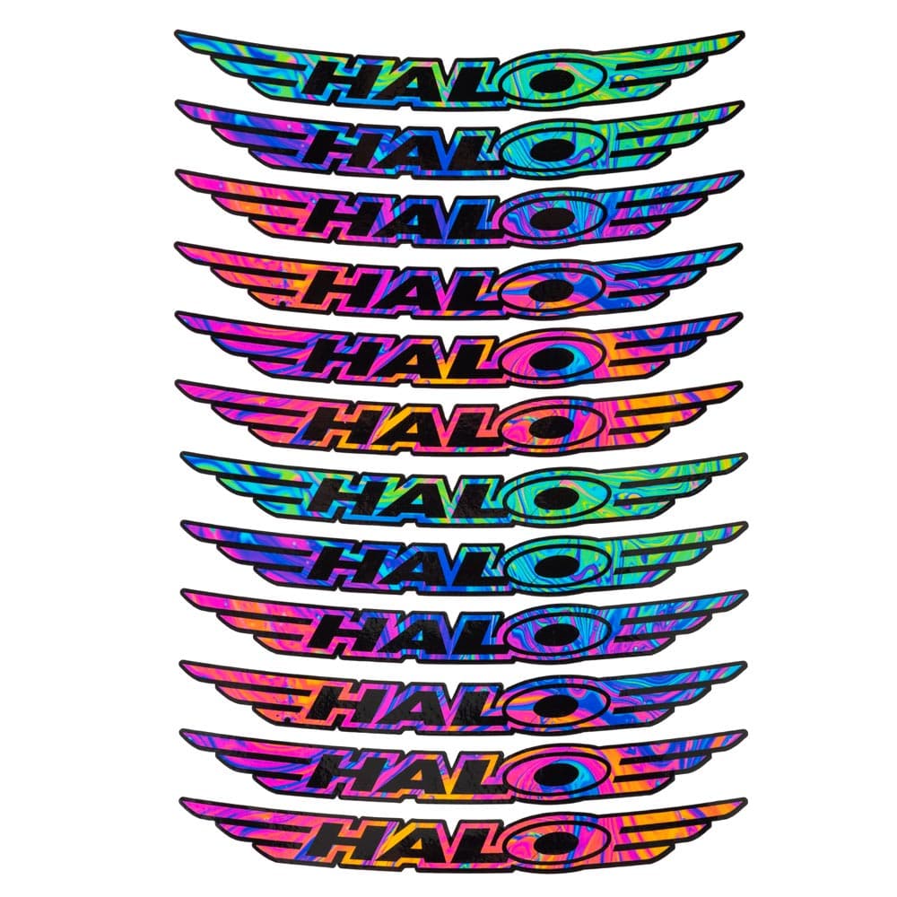 Halo Chaos Decal Kits Yellow