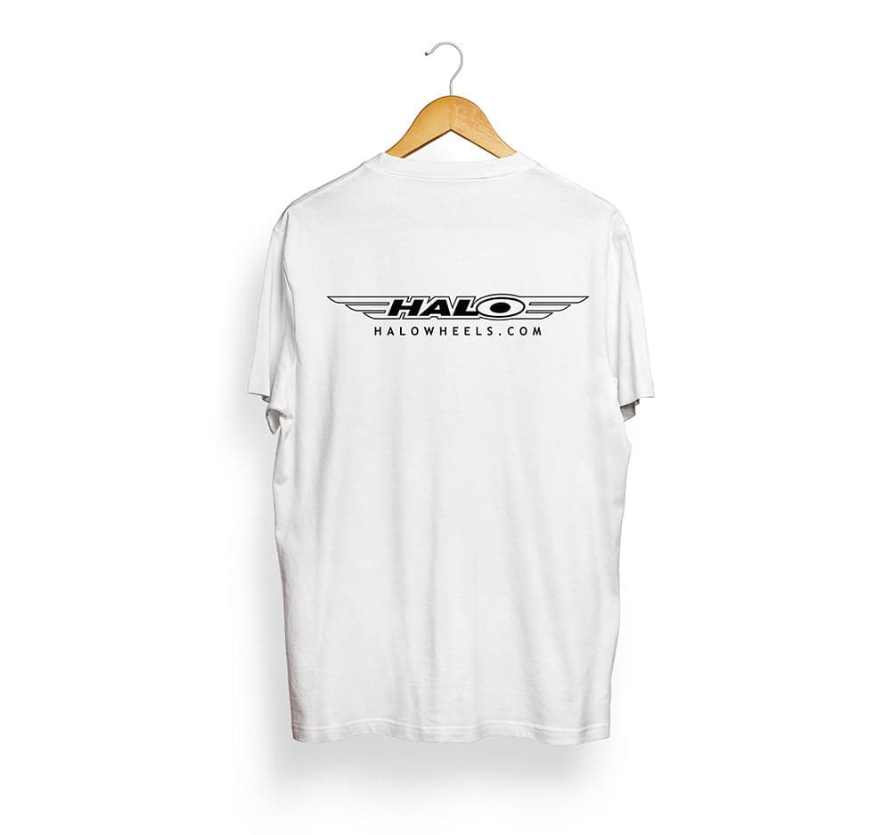 Halo Logo T-Shirt - White White Large