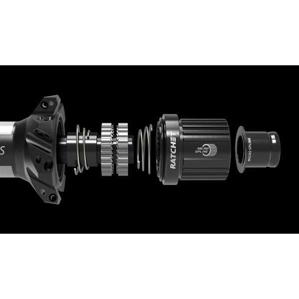 DT Swiss 350 Classic rear disc 6 bolt 142 x 12 mm; SRAM XD; 28 hole; black