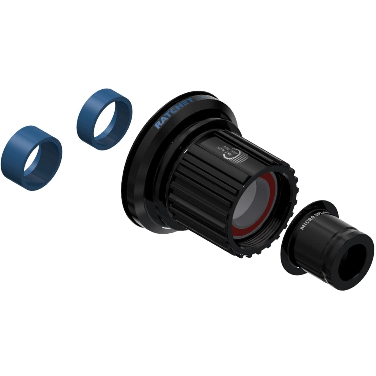 DT Swiss Hybrid Steel Ratchet DEG freehub conversion kit; Shimano MICRO SPLINE; 12 mm