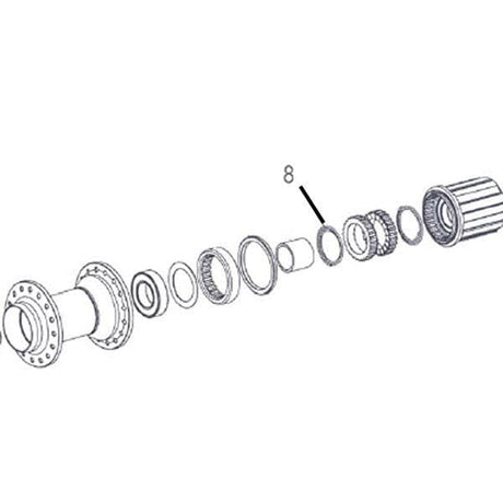 DT Swiss Conical spring for star ratchet systems; Pre-EXP 180; 240; 350 and Ratchet LN 370