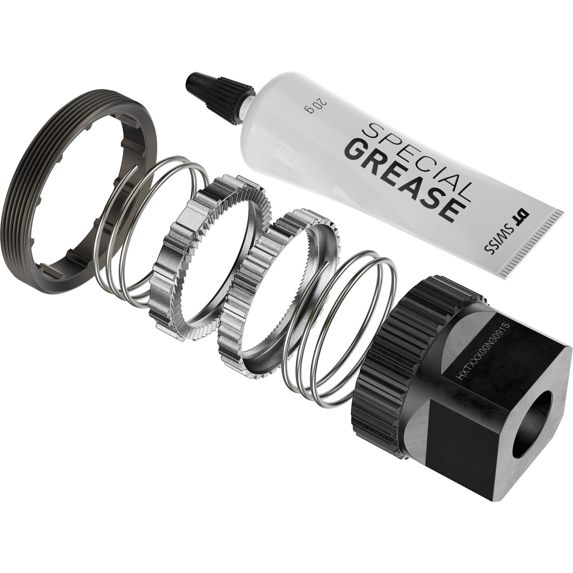 DT-Swiss-60-Tooth-Hybrid-DEG-DF-Upgrade-Kit-for-Ratchet-DEG-hubs,-ring-nut-tool-included