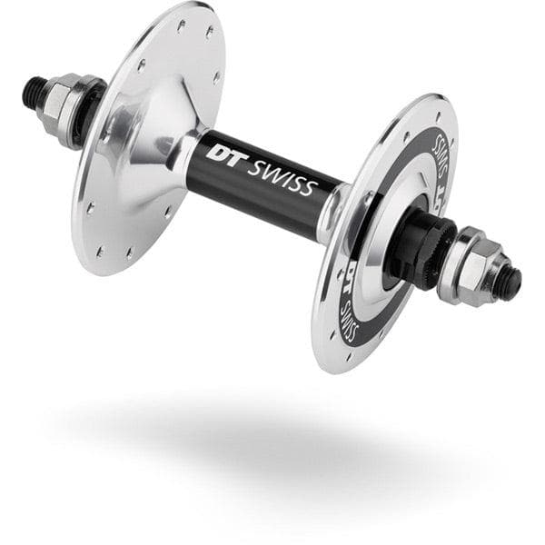 Load image into Gallery viewer, DT Swiss Track Front Hub - 100mm Bolt On - 20 Hole Silver - HBDTT01F

