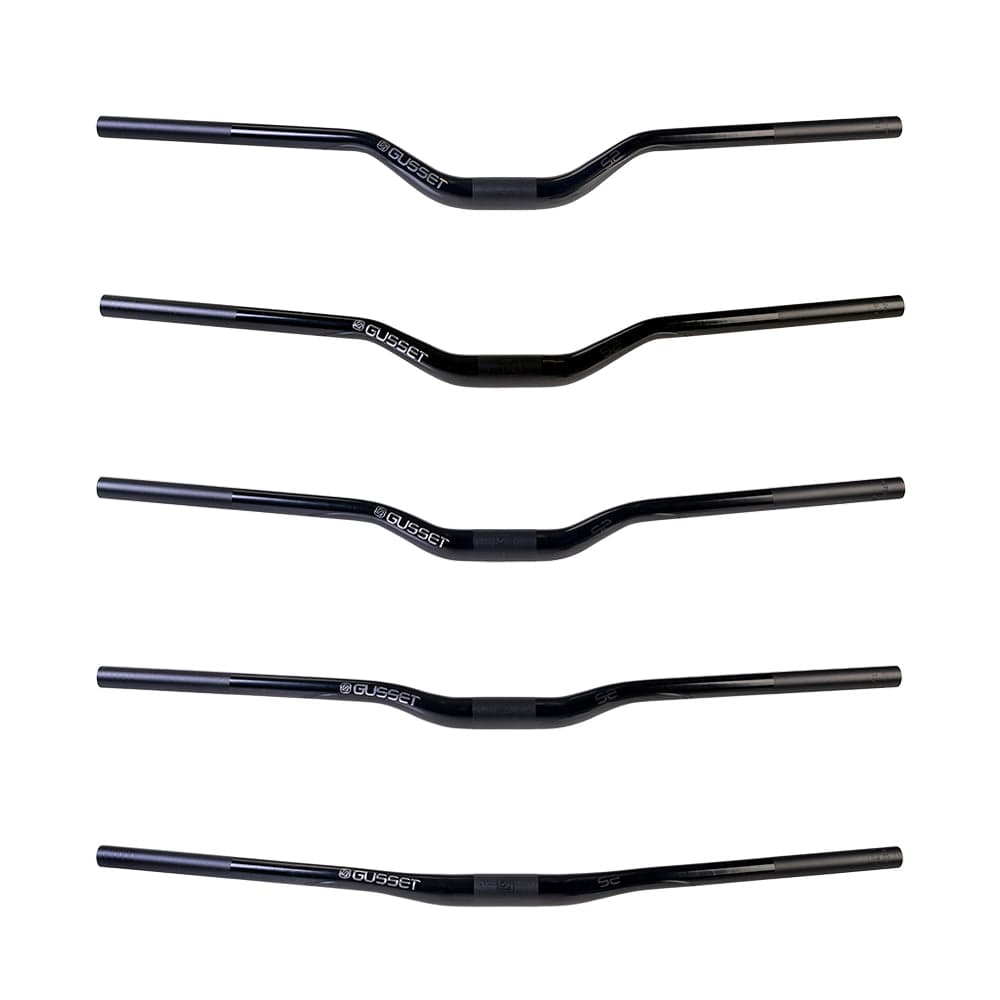 Gusset Components S2 Handlebars - 31.8mm Black