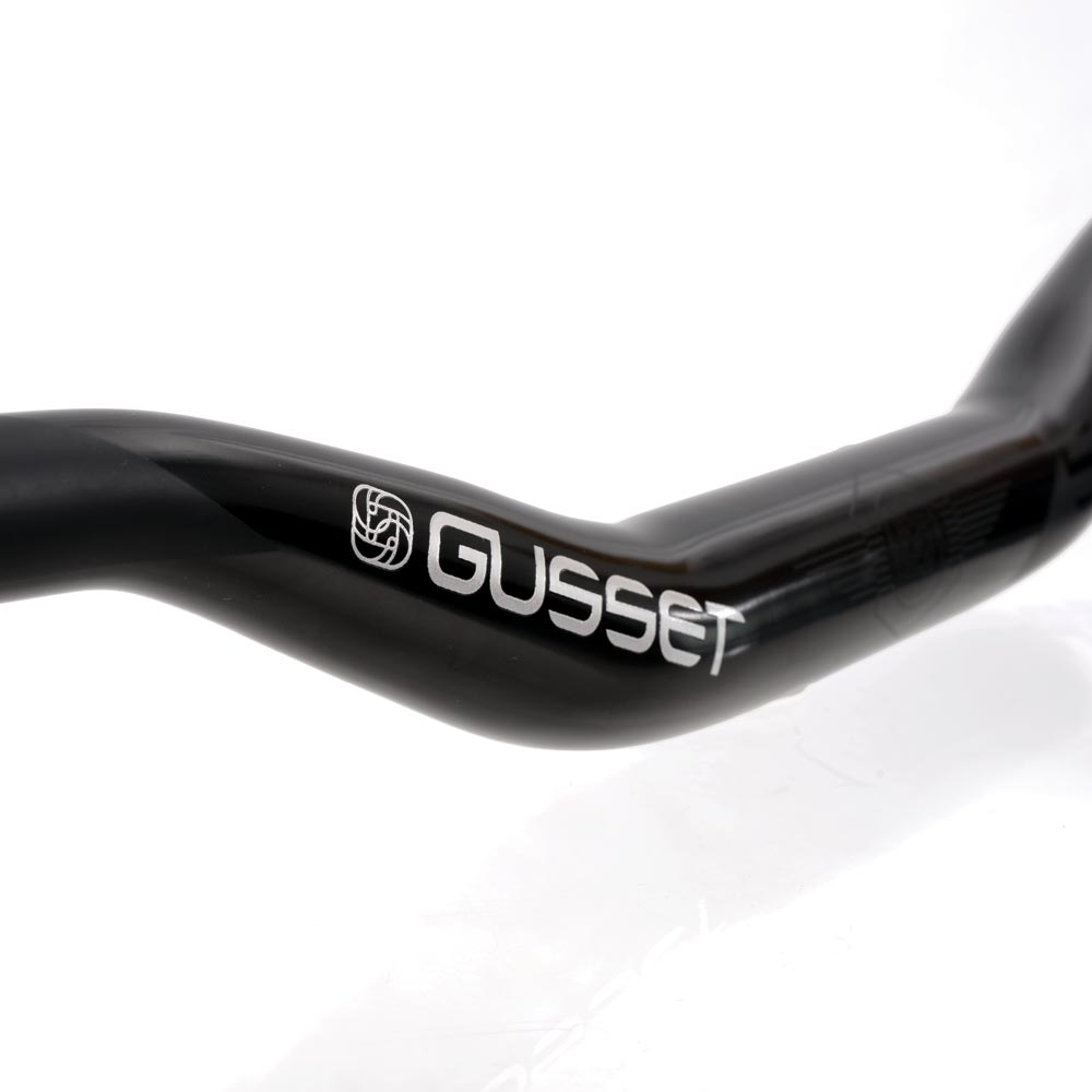 Gusset Components S2 Handlebars - Black 35mm Black 20mm