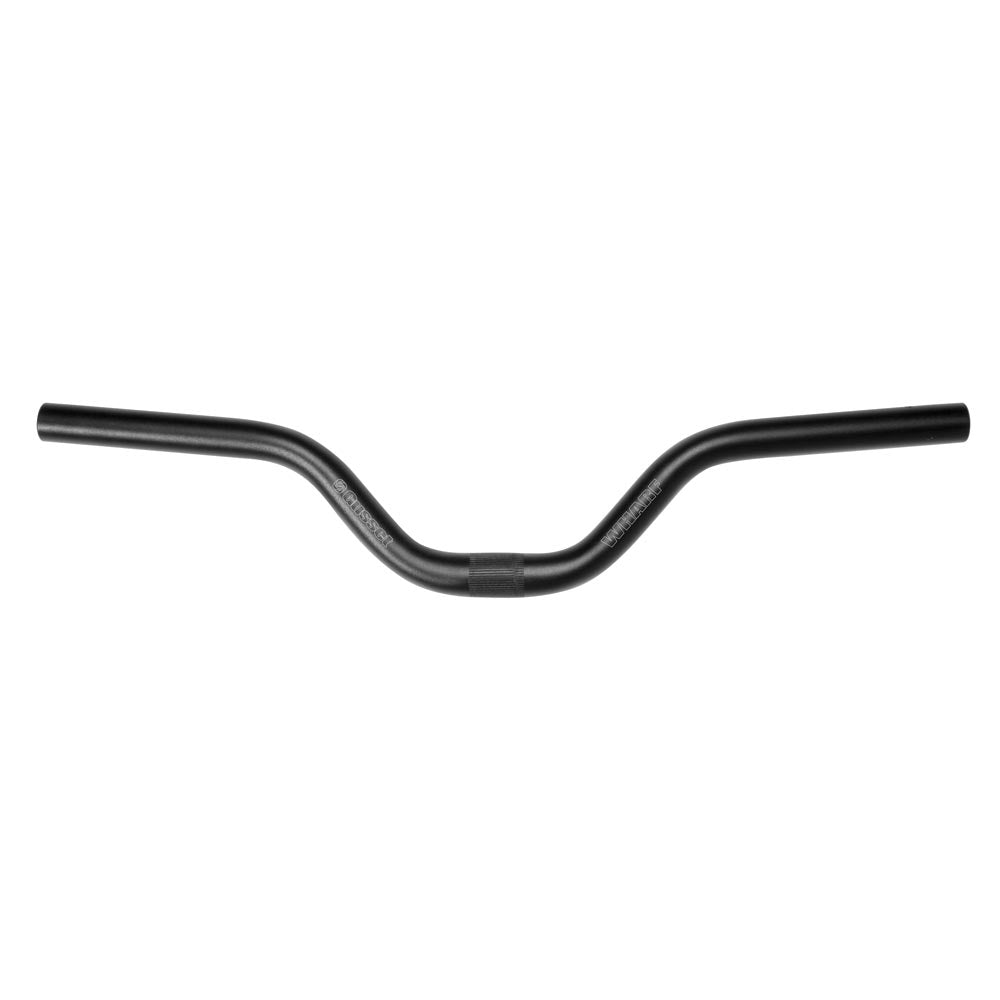 Gusset Components Wharf Bars Black 560mm