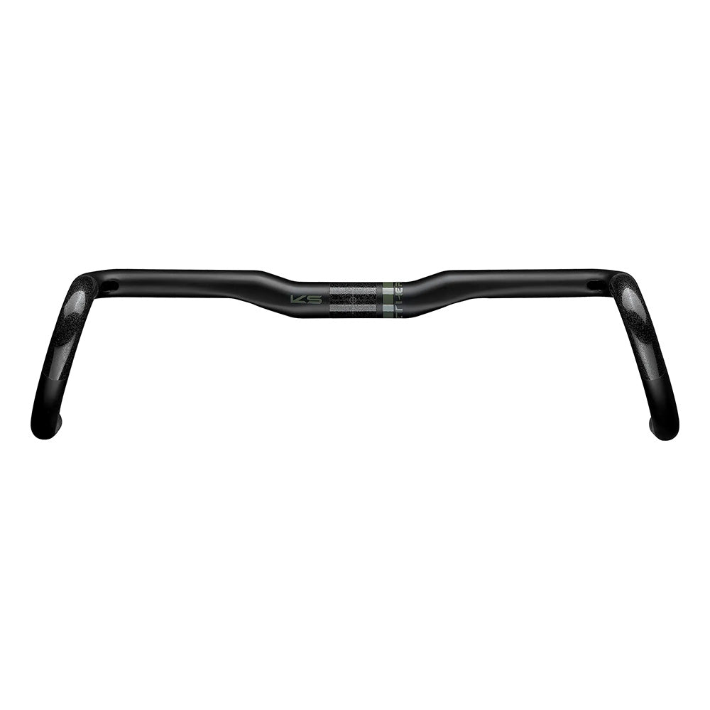 KS Suspension Ether Carbon Gravel Handlebars Black 440mm