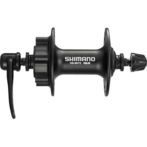 Load image into Gallery viewer, Shimano Deore HB-M475 disc front hub 6-bolt black 36 hole
