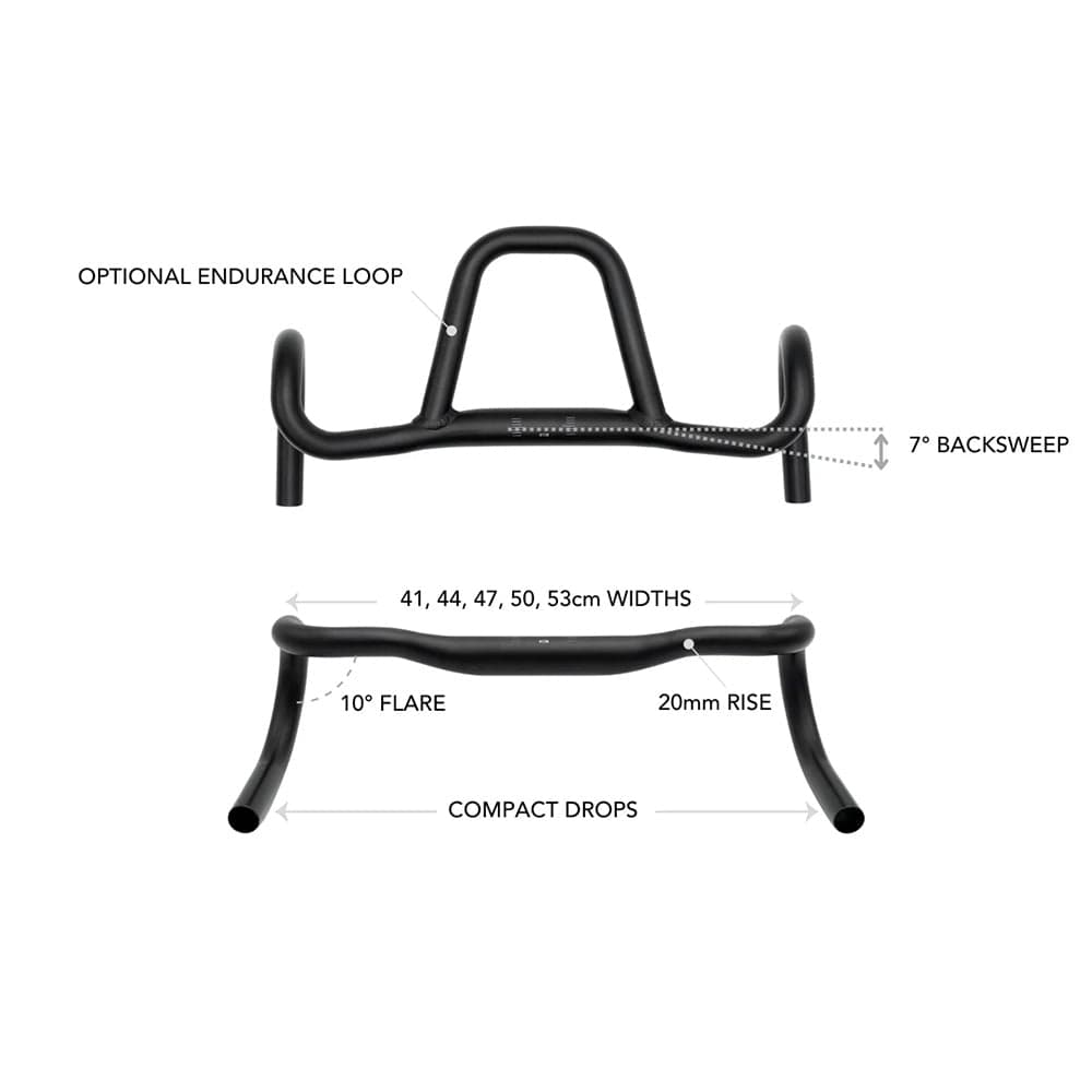 Redshift Sports Kitchen Sink Low Flare Handlebar
