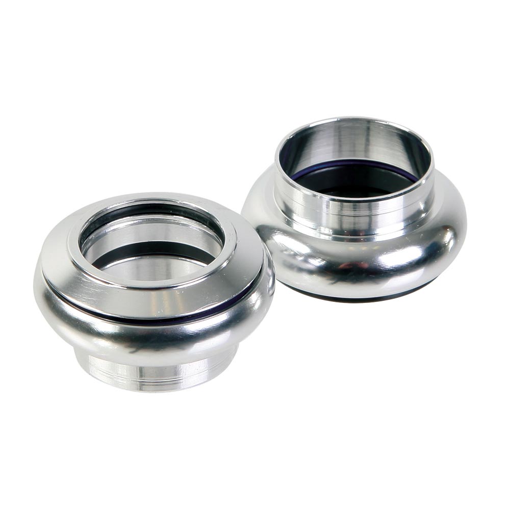 Genetic Cranium Threadless Headset Polished Silver 1" ITA