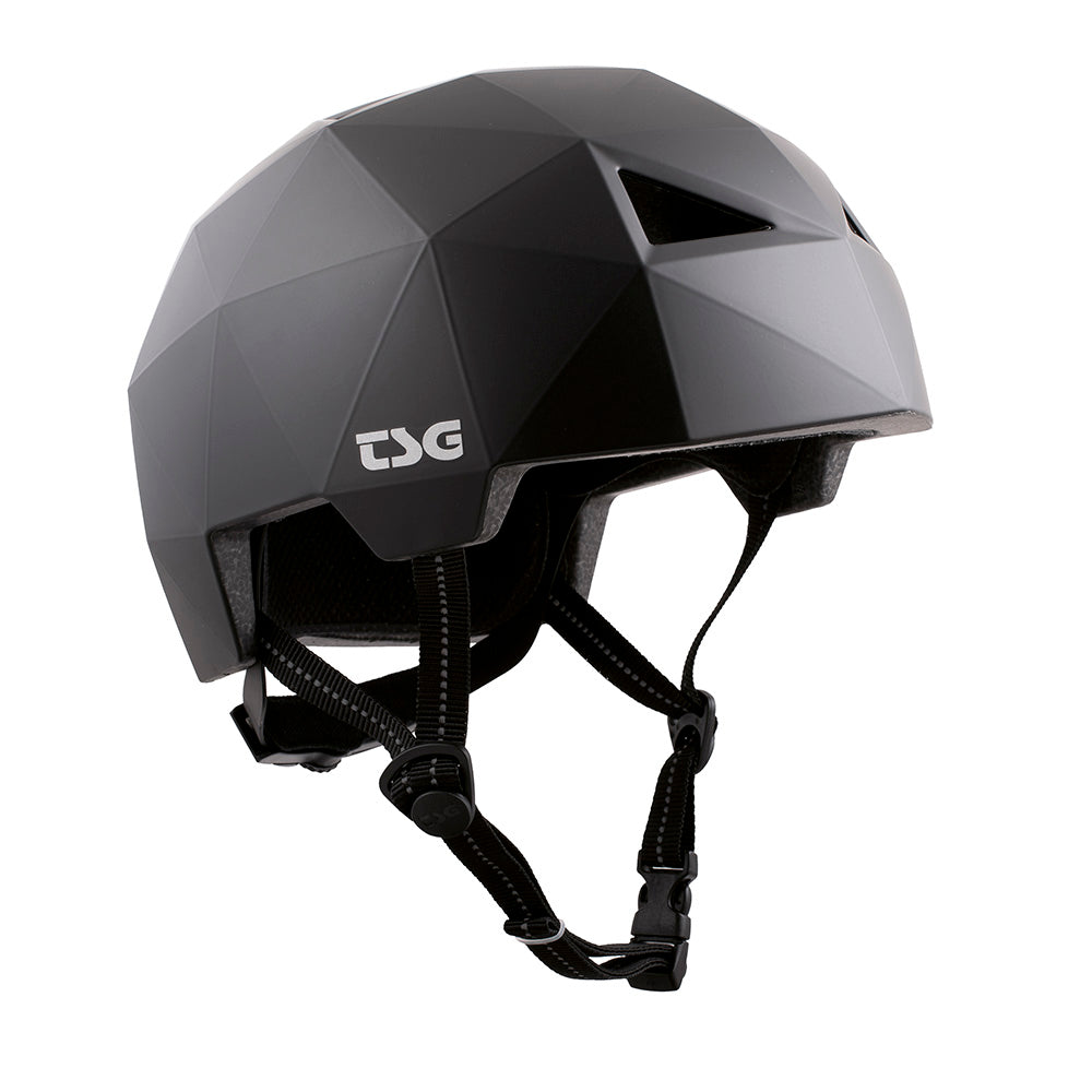 TSG Geo Urban Helmet Satin Black Lg/XL