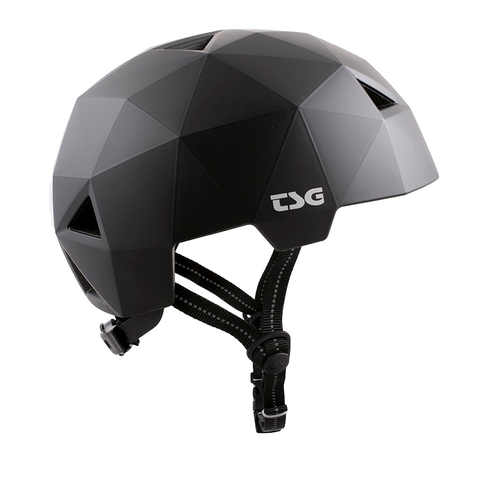 TSG Geo Urban Helmet Satin Black Lg/XL