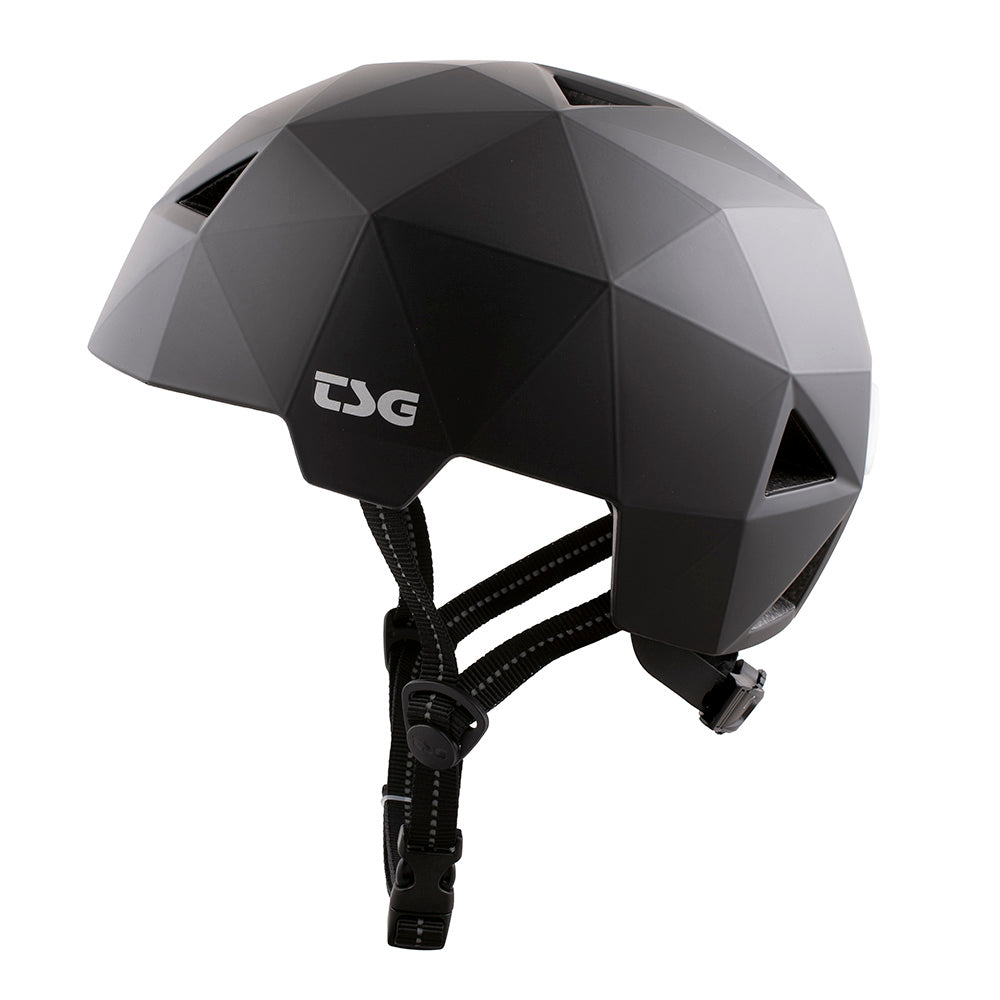 TSG Geo Urban Helmet Satin Black