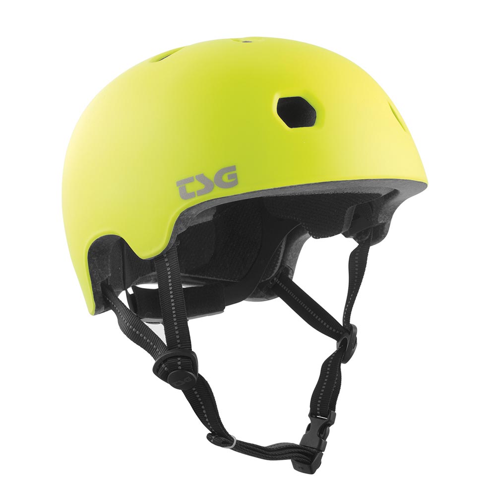 TSG Meta Solid Colour Acid Yellow/Blk Sm/Md