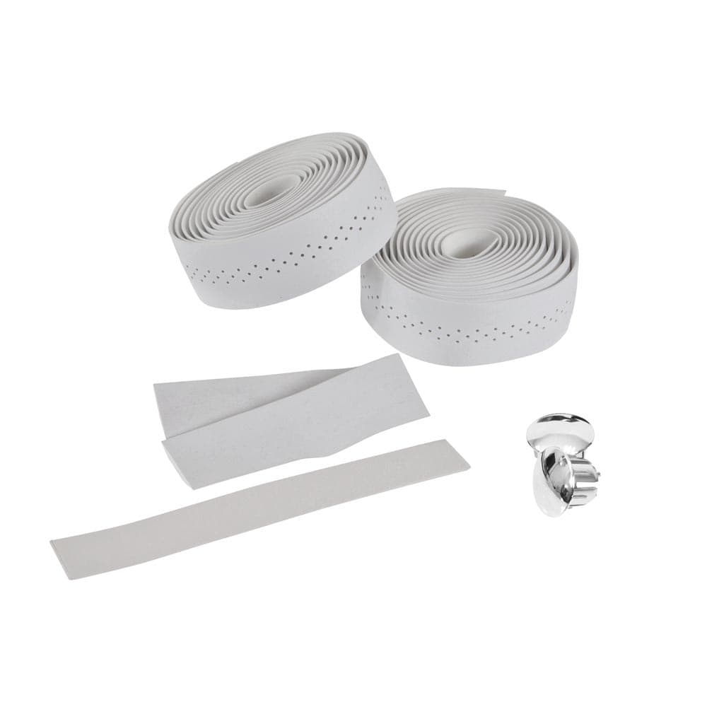 Genetic Classic Perforated Bar Tape White Road