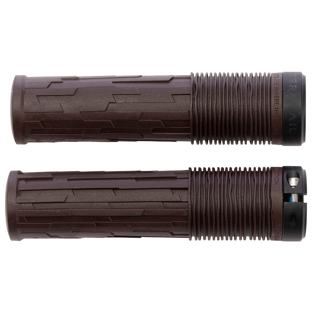 Teravail Lytho Lock-On Grips 32mm Beetroot