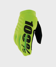 100% Brisker Cold Weather Youth Glove Fluo Yellow S