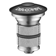 Dia-Compe Expander Bolt and Top Cap Black 22-24mm