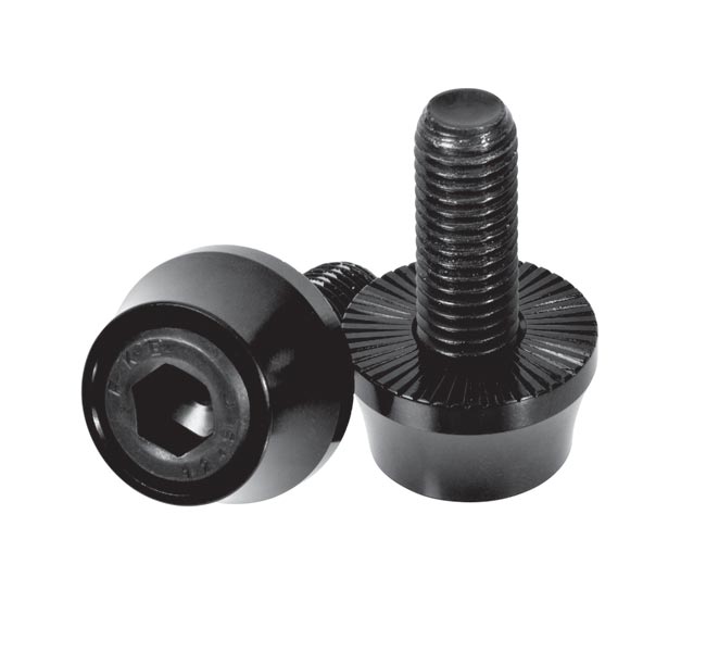 Halo MX Bolt Kits Black 3/8"x24Tpi