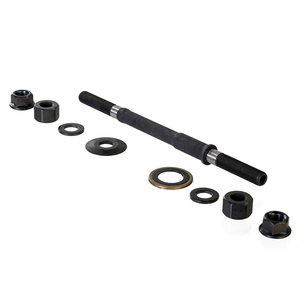 Halo Spin Doctor Solid Rear Axle  Black M10x185