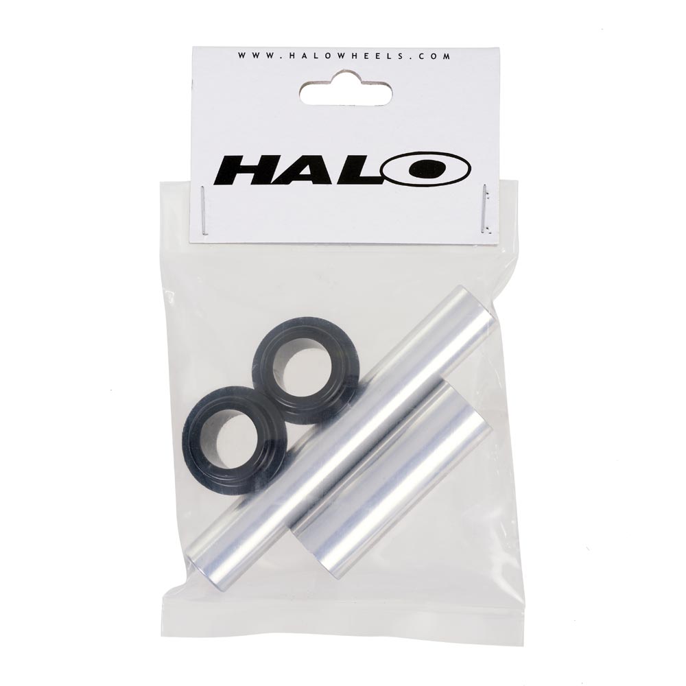 Halo RD Front Through Axle Conversion Kit Black 15x100mm