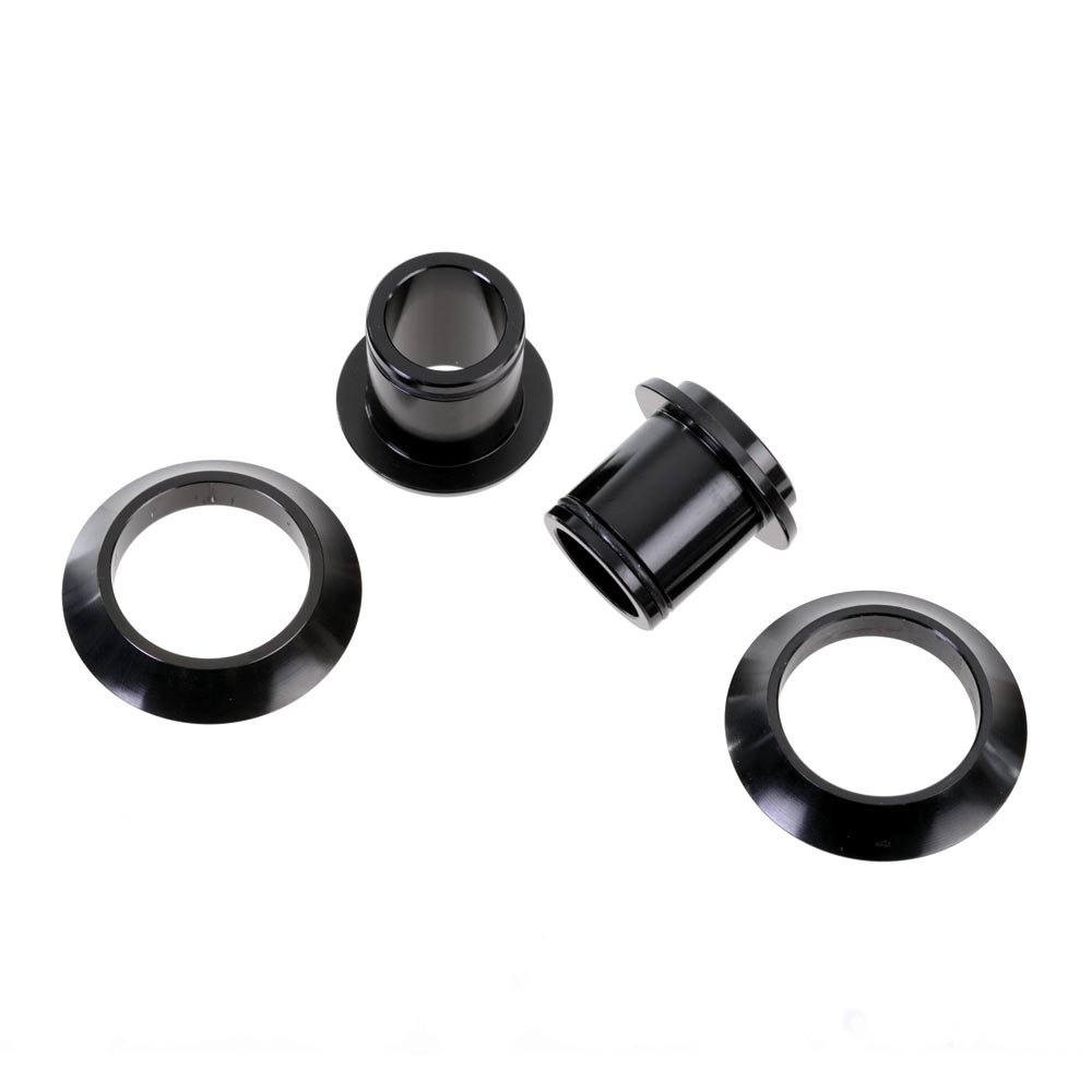 Halo DJ Wideboy Hub Adaptors Black 15x100mm