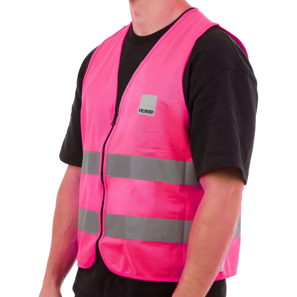 HUMP HUMP Reflective Packable Vest - Pink