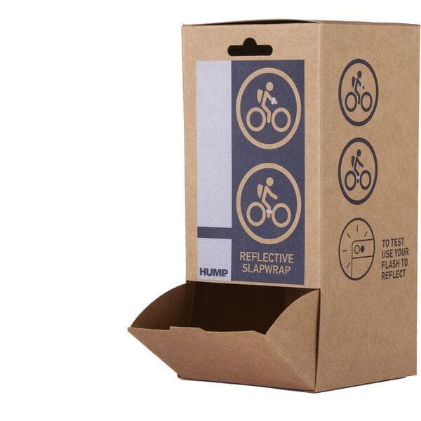 HUMP Ultra Reflective Slap Wraps for Night Visibility - box of 15 Pairs