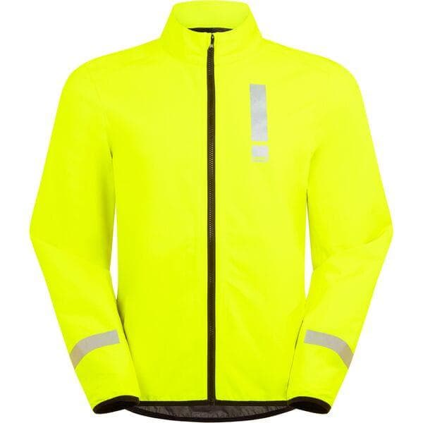 HUMP Men's Reflect Waterproof Jacket; hi-viz yellow