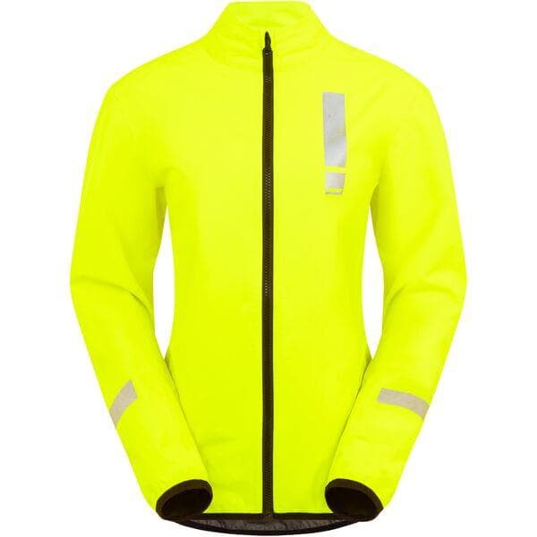 HUMP Women's Reflect Waterproof Jacket - Hi-Viz Yellow - Size 16