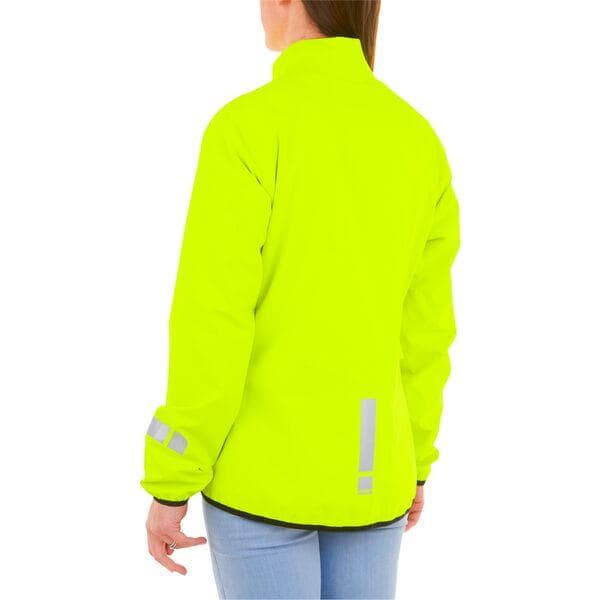 HUMP Women's Reflect Waterproof Jacket - Hi-Viz Yellow - Size 16