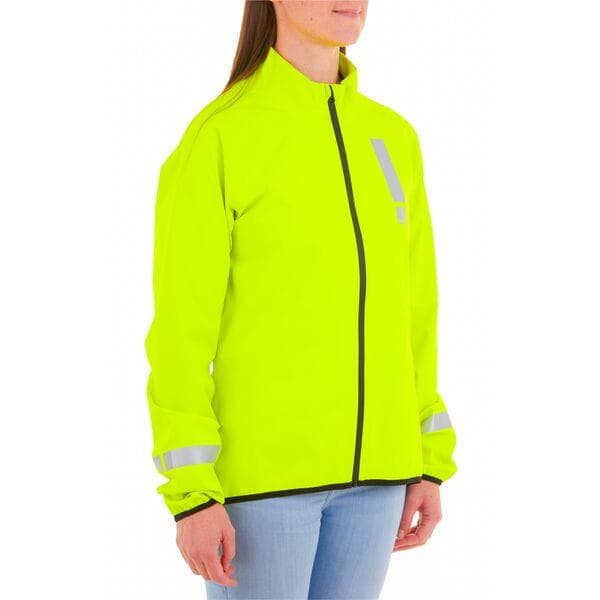 HUMP Women's Reflect Waterproof Jacket - Hi-Viz Yellow - Size 20