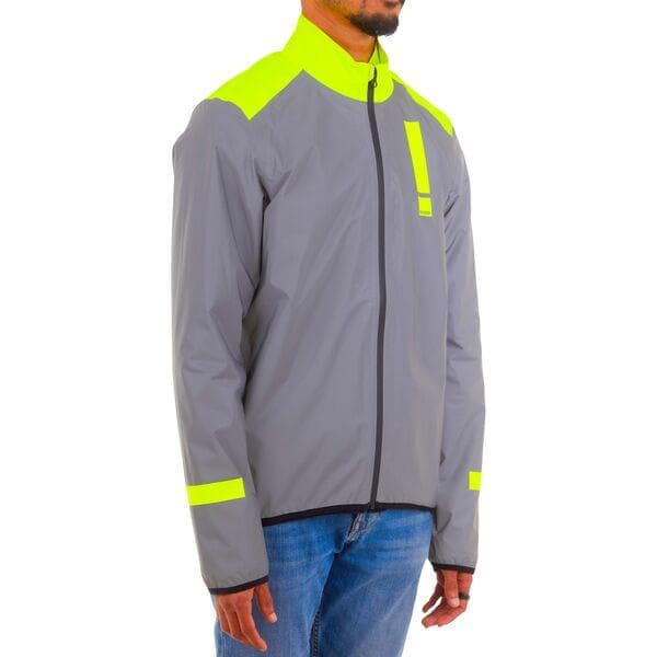 HUMP Men's Ultra Reflect Waterproof Jacket - Reflect / Hi-Viz YW - Xx-Large