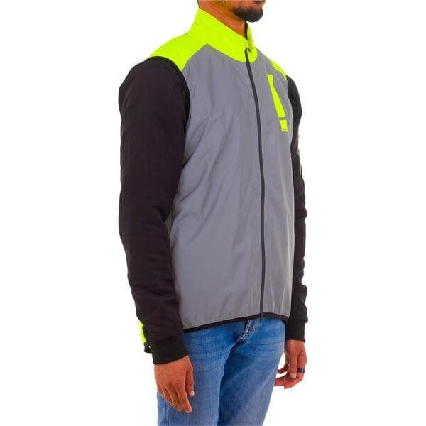 HUMP Men's Ultra Reflect Gilet - Silver Reflect / Hi-Viz Yellow - Xxx-Large