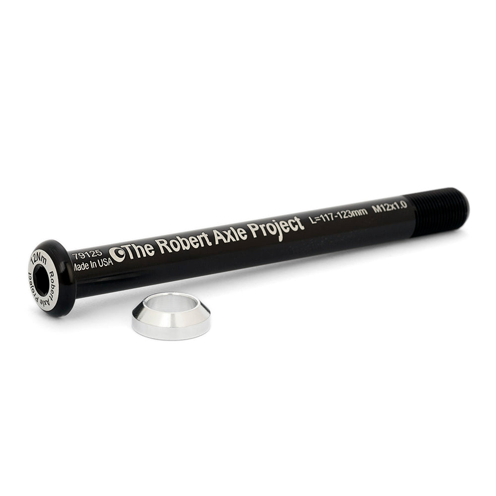 Robert Axle Project LIG523 - 12mm Lightning Bolt-on Thru Axle M12x1.00 0