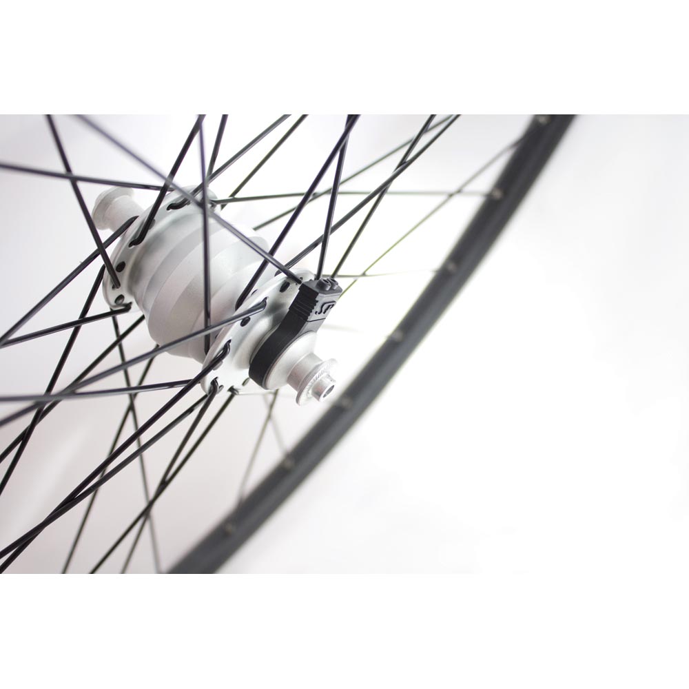 SP Dynamo SV-9 Dyno Hub  Black 24H