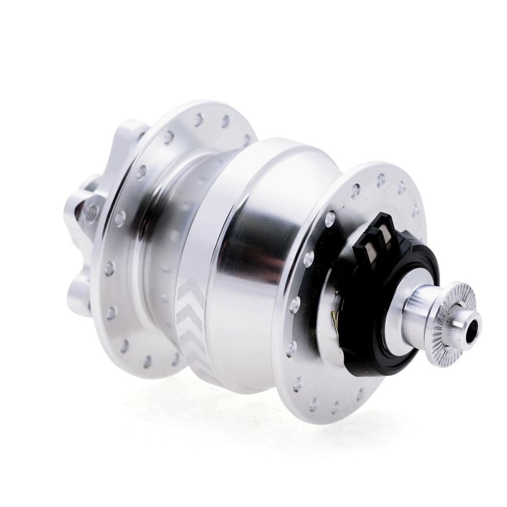 SP Dynamo PD-8 Power Dynamo Hub 32H Silver