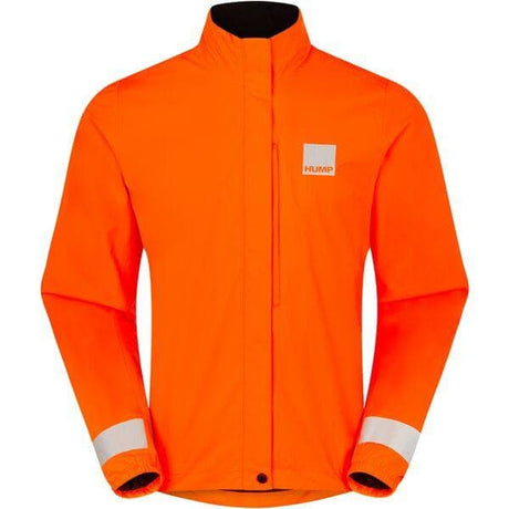 HUMP Strobe Men's Waterproof Jacket; Neon Orange - Large