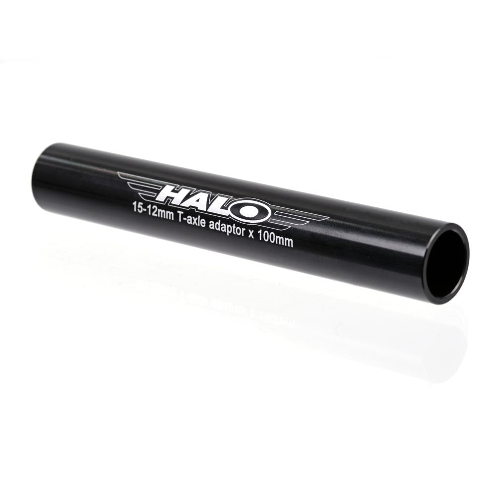Halo 15 to 12mm Adaptor Sleeve Black 12x100mm