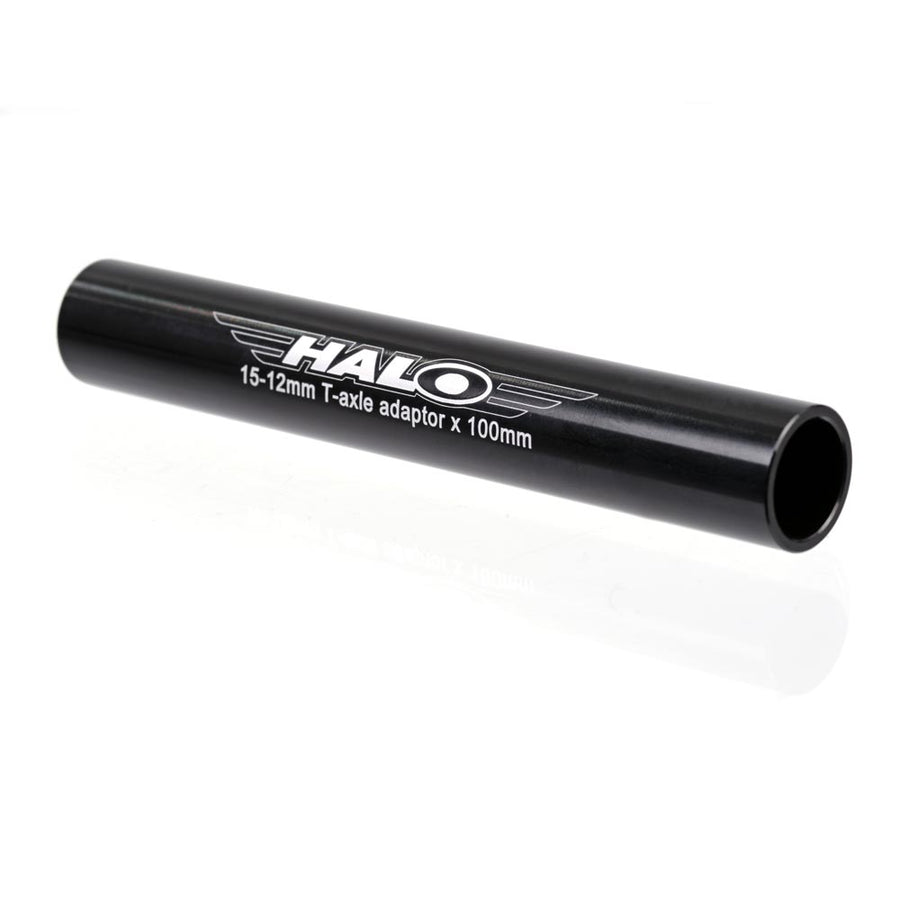 Halo 15 to 12mm Adaptor Sleeve Black 12x100mm