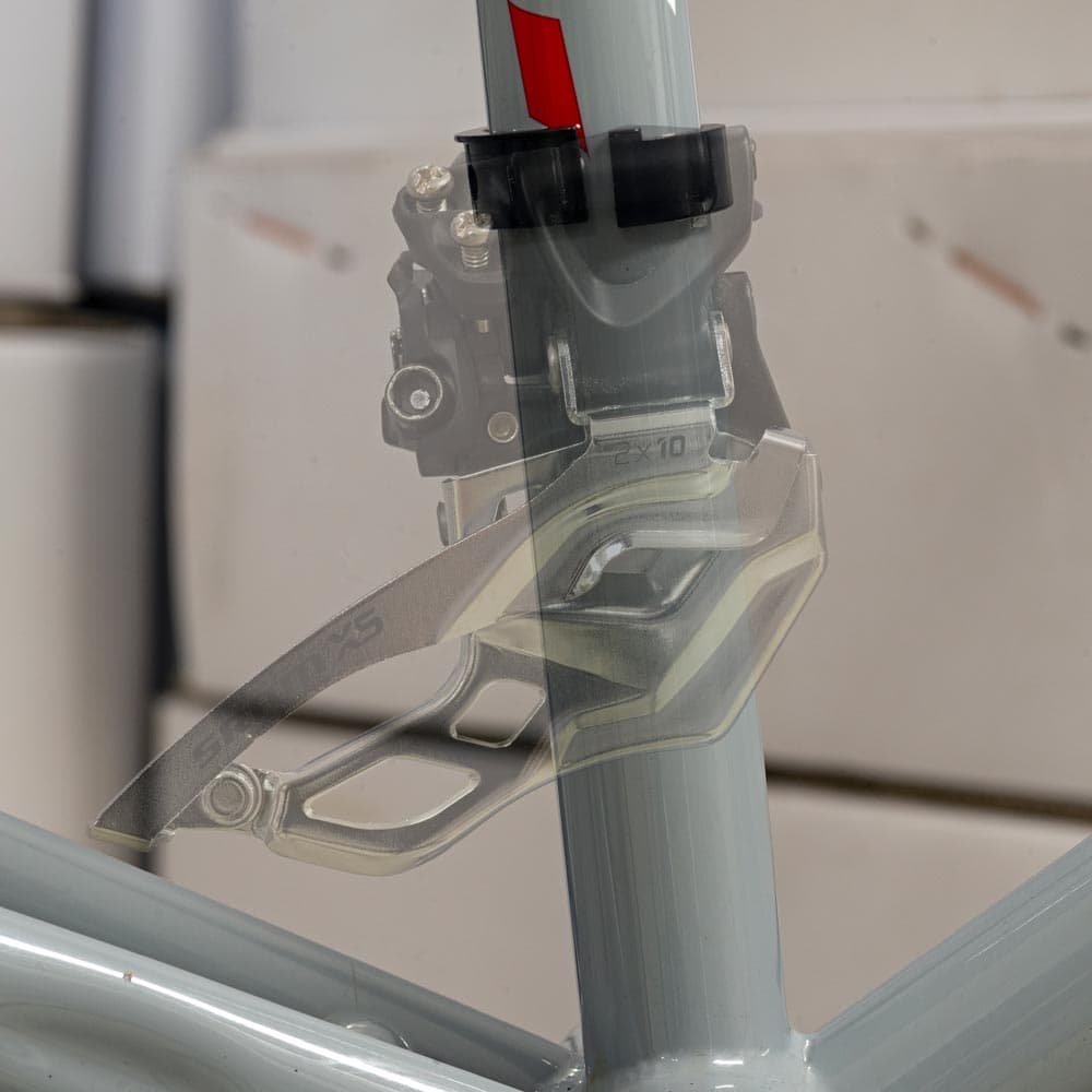 ID Front Mech Shim Black 34.9-28.6mm