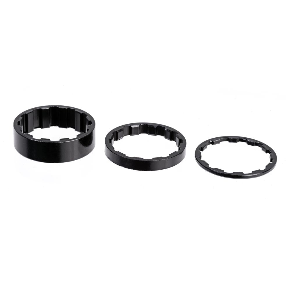 ID Headset spacers 1 1/8" Black 10mm
