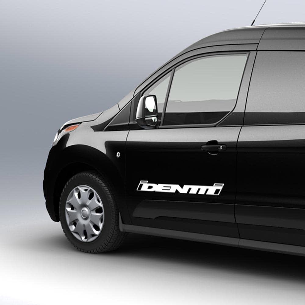 Identiti Logo Van Sticker White 60cm