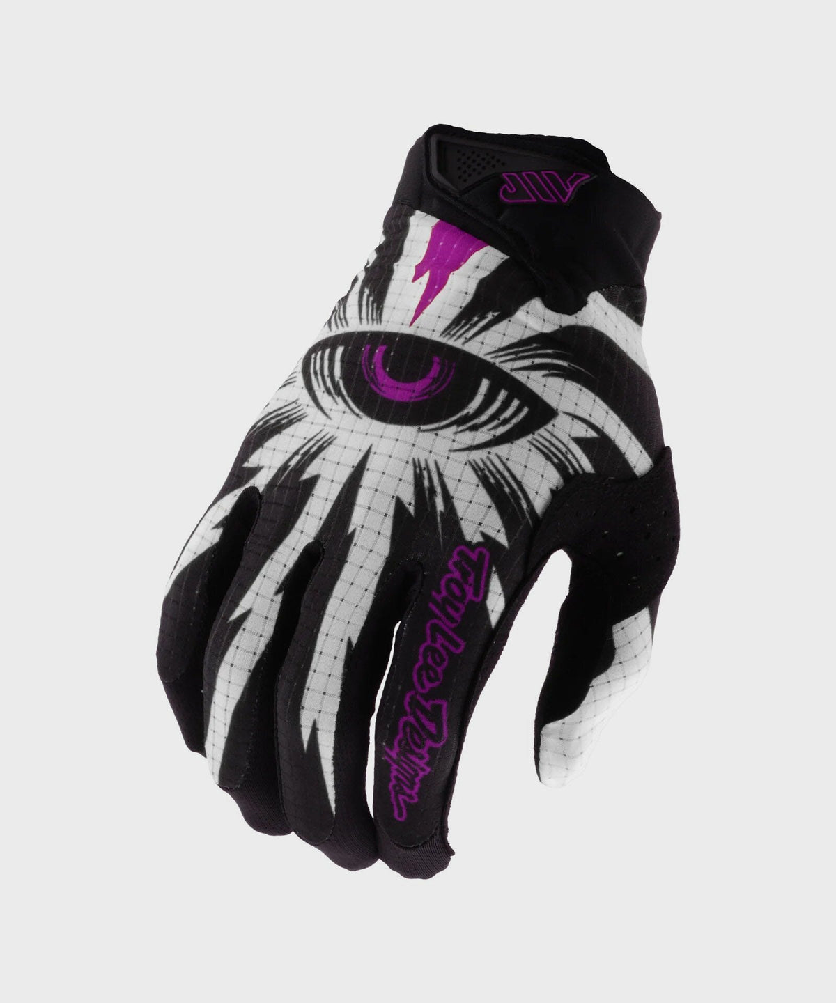 Troy Lee Designs Youth Air Glove - Cyclops - Black/Fuchsia - Y-M
